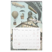 Vintage Science-Fiction-Illustrationen, Retro-SciF Kalender (Jan 2027)