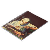 Vintage Science Fiction, Labormastwissenschaftler Notizblock (Linke Seite)