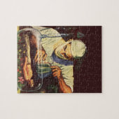 Vintage Science Fiction, Labormastwissenschaftler Puzzle (Horizontal)