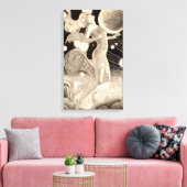 Vintage Science Fiction Leinwanddruck (Insitu (Wohnzimmer))