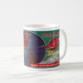 VINTAGE SCIENCE FICTION MAGAZINE COLLAGE KAFFEETASSE (VorderseiteRechts)
