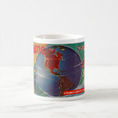 VINTAGE SCIENCE FICTION MAGAZINE COLLAGE KAFFEETASSE (Mittel)