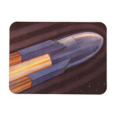 Vintage Science Fiction Magnet (Horizontal)