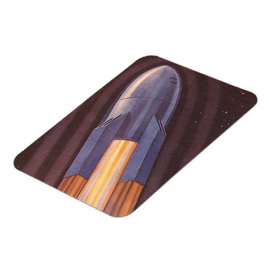 Vintage Science Fiction Magnet (Linke Seite)