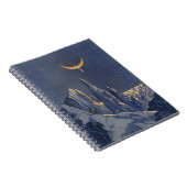 Vintage Science Fiction, Mondschneeplanet Notizblock (Rechte Seite)