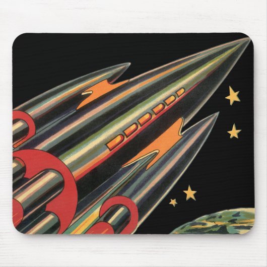 Vintage Science Fiction Mousepad (Vorne)