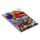 Vintage Science Fiction, Noah's Ark Wild Animals Notizblock (Rechte Seite)