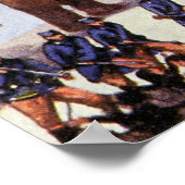 Vintage Science Fiction, Noah's Ark Wild Animals Poster (Ecke)