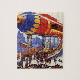 Vintage Science Fiction, Noah's Ark Wild Animals Puzzle