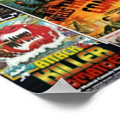 Vintage Science Fiction Poster (Ecke)