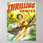 VINTAGE SCIENCE FICTION POSTER (Vorne)