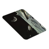 Vintage Science Fiction, Raketenschiff Magnet (Rechte Seite)