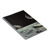 Vintage Science Fiction, Raketenschiff Notizblock (Rechte Seite)