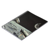 Vintage Science Fiction, Raketenschiff Notizblock (Linke Seite)