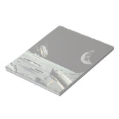 Vintage Science Fiction, Raketenschiff Notizblock (Rotiert)