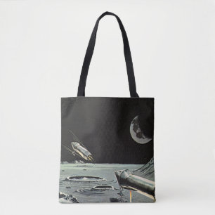 Vintage Science Fiction, Raketenschiff Tasche