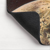 Vintage Science Fiction, Raketenschiff über den Mo Mousepad (Ecke)