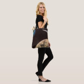 Vintage Science Fiction, Raketenschiff über den Mo Tasche (Am Model)