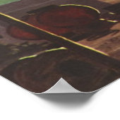 Vintage Science Fiction, Raketenstrahlen von der E Poster (Ecke)