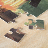 Vintage Science Fiction, Raketenstrahlen von der E Puzzle (Seite)