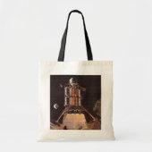 Vintage Science Fiction Rocket Blade Off Planet Tragetasche (Vorne)