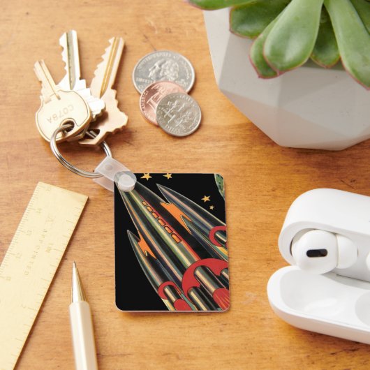 Vintage Science Fiction Schlüsselanhänger (Schreibtisch)