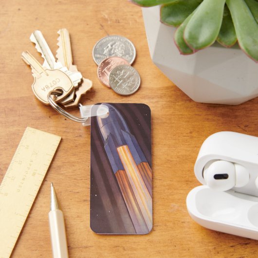 Vintage Science Fiction Schlüsselanhänger (Schreibtisch)