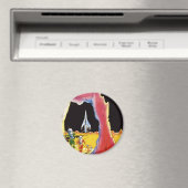 Vintage Science Fiction, Sci Fi-Außerirdischen auf Magnet (In Situ (Geschirrspüler))