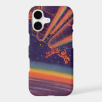 Vintage Science-Fiction, Sci-Fi-Regenbogen-Astrona