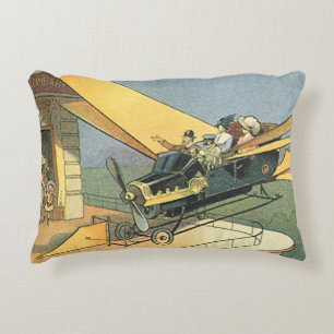 Vintage-Science-Fiction-Steampunk-Cabrio Dekokissen