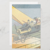 Vintage Science Fiction Steampunk Konvertible Car (Vorne/Hinten)