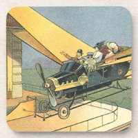 Vintage Science Fiction Steampunk Konvertible Car