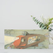 Vintage Science Fiction Steampunk U-Boot (Stehend Vorderseite)