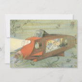 Vintage Science Fiction Steampunk U-Boot (Vorderseite)