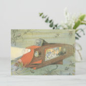 Vintage Science Fiction Steampunk U-Boot (Stehend Vorderseite)