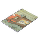 Vintage Science Fiction Steampunk U-Boot Notizblock (Linke Seite)