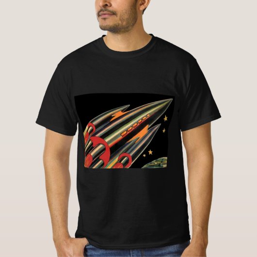 Vintage Science Fiction T-Shirt (Vorderseite)
