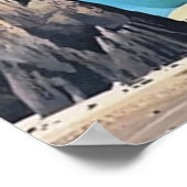 Vintage Science Fiction  UFO Poster (Ecke)