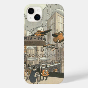 Vintage Science Fiction Urban Paris, Steam Punk Case-Mate iPhone Hülle