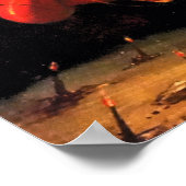 Vintage Science Fiction Vierteljahresraumreise Poster (Ecke)