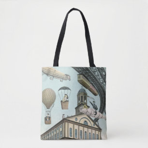 Vintage Science-Fiction, viktorianische Steam-Punk Tasche