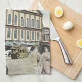 Vintage Science Fiction, Viktorianischer Dampfpunk Handtuch (Viertel Falte)