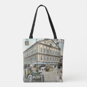 Vintage Science Fiction, Viktorianischer Dampfpunk Tasche (Rückseite)