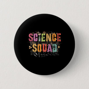Vintage Science Squad Technologie-Lehrer-Team Stud Button