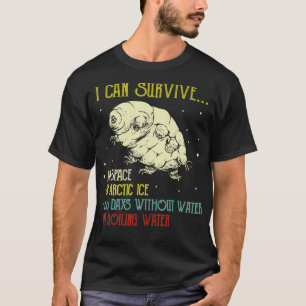 Vintage Science Tardigrade Geschenke Mikrobiologie T-Shirt