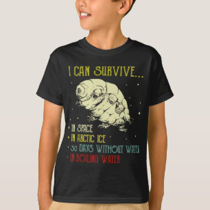 Vintage Science Tardigrade Geschenke Mikrobiologie T-Shirt
