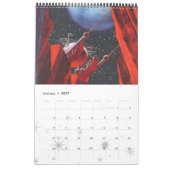 Vintage SciFi-Illustrationen, Retro-Science Fictio Kalender (Jan 2027)
