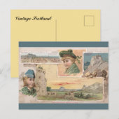 Vintage Scotland Postkarte (Vorne/Hinten)