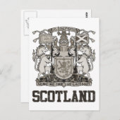 Vintage Scotland Postkarte (Vorne/Hinten)