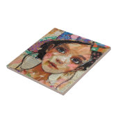 Vintage-Scrapbook-Collage-Gesicht (1) Fliese (Seite)